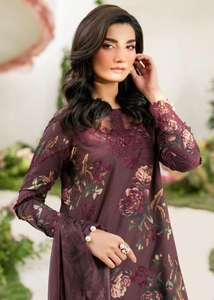 Conjunto de 3 Piezas de Salwar Kameez para Mujer de India y Pakistán - Ropa Casual Étnica con Tela de Lino Sin Arrugas - Product Image 3