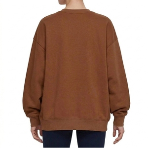 Sudadera de Cuello Redondo de Algodón para Mujer, Forro Polar Suave, Ropa Casual, Proveedor Mayorista - Product Image 4
