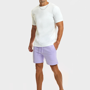 Shorts décontractés pour hommes en mélange de coton et polaire, respirants, coupe confortable pour les activités quotidiennes et les tenues décontractées – En promotion - Product Image 6