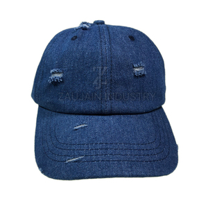 Gorras de Mezclilla de Alta Calidad, Transpirables, Casuales, Personalizadas para Eventos Deportivos, Moda Urbana y Actividades de Equipo - Product Image 2