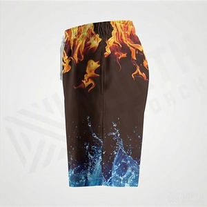 Shorts de bain personnalisés grande taille pour homme, imprimés intégralement, best-seller, haute qualité, pour l'été - Product Image 3