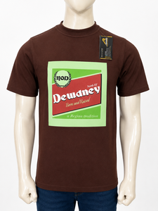 Camiseta Dewdney North Of Dewdney Born And Raised para hombre, color verde oliva, manga corta, informal, estampada, de algodón, con cuello redondo - Product Image 4