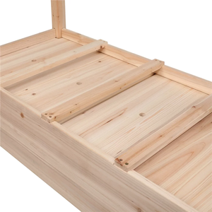 Jardinera Rectangular Elevada de Madera para Exteriores, Caja de Cultivo Elevada para Vegetales, Flores y Plantas, Modelo GB102 - Product Image 3