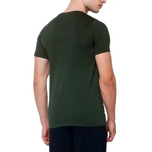 T-shirts à manches courtes pour hommes Slim Fitness, grandes tailles, 100% coton, respirants, séchage rapide, design personnalisé OEM, col rond, décontractés pour l'été - Product Image 2