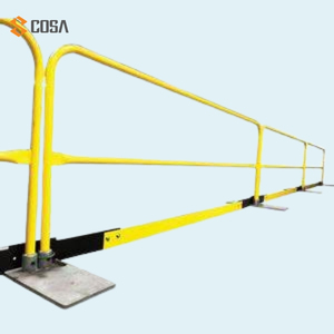 Pasamanos de seguridad de acero inoxidable de calidad superior, con ilustración de barandilla vietnamita industrial Cosa, para montaje en suelo - Product Image 4