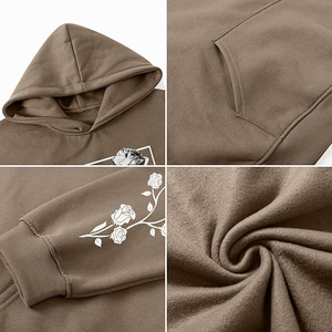 Sudadera con Capucha para Hombre, de Alta Calidad, al por Mayor, Ligera, Tejida, 100% Algodón, Transpirable, con Estampado Personalizado, Tipo Canguro - Product Image 4