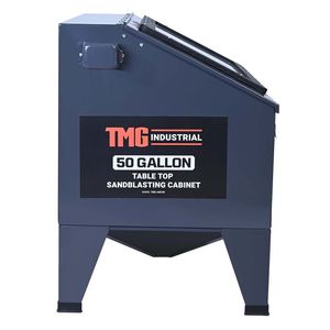 50-Gallon Tabletop Cabinet <b>Sandblaster</b> with View Window 115 PSI 15 CFM TMG ABC50 Pneumatic Tools Accessories and Parts - Product Image 4
