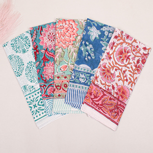 Sweat-Absorbent <b>Square</b> <b>Scarf</b> Durable Sport Wristband Neck Wrap Premium Quality Floral Pattern Cotton Multicolor Bandana - Product Image 1