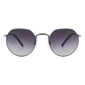 Gafas de sol redondas de metal polarizadas UV400, gafas de sol unisex de moda para uso diario al aire libre - Product Image 6