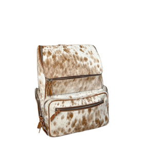 Mochilas Escolares Multifuncionales Impermeables de Cuero Genuino Horsekraft, Cierre de Lona con Botones, Impresión de Logotipo Personalizado, Uso Diario - Product Image 5