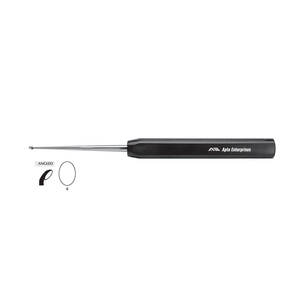Curette osseuse chirurgicale orthopédique à manche long de 15 pouces de longueur totale et 9 pouces de manche incliné - Product Image 1