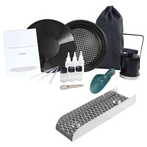 Mini Sluice Box in Lega di Alluminio da 12 Pollici, Kit di Prospezione da 16 Pezzi con Separatore per Orecchini e Attrezzi per la Ricerca dell'Oro - Product Image 3
