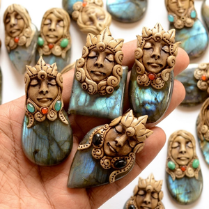 Handcrafted Labradorite Single Stone Pendant | Natural Flash Gemstone Jewelry | Statement Necklace Gift for Her Women | 2026 - Product Image 5