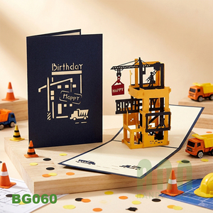 Cartes de vœux souvenir 3D pop-up personnalisées, écologiques, faites à la main, avec impression numérique UV et offset - Product Image 4