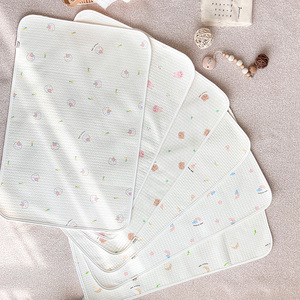 [Hwaeum] Hwaeum BeBe Pure Cotton <b>Waterproof</b> Pad Infant Breathable Mattress Cover Washable Urine Mat Baby Bedding Korea - Product Image 5