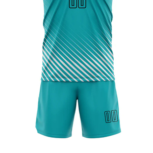 Vêtements d'équipe de football de haute qualité en promotion, faible MOQ, nouvelle arrivée, uniforme de football en sublimation couleur unie - Product Image 5
