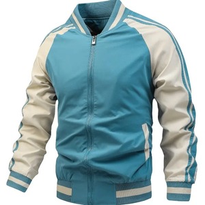 College <b>baseball</b> <b>jacket</b> <b>men</b> Blank fashion custom logo <b>Men's</b> outdoor breathable <b>jacket</b> Custom logo <b>baseball</b> <b>jacket</b> 2026 - Product Image 2