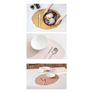 Set de table coréen en silicone, imperméable, design nordique, antidérapant, résistant à la chaleur, lavable au lave-vaisselle - Product Image 5