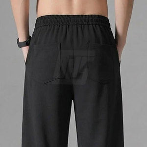 Pantalon tendance pour homme avec décoration en strass, coupe ajustée, design moderne et tissu confortable - Product Image 6