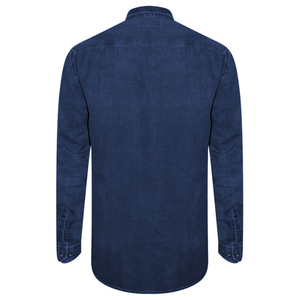 Camisa de mezclilla occidental de manga larga con costuras modernas para hombre, corte regular, informal, ¡gran oferta para hombres! - Product Image 2