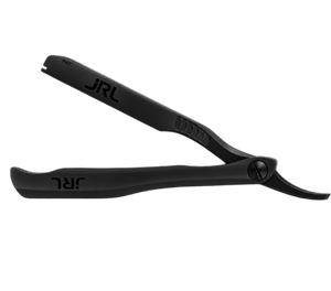 Navaja de Afeitar Profesional JRL Precision Styling Razor Verde, de Acero Inoxidable, con Soporte Magnético para Cuchillas y Logotipo Personalizado - Product Image 4