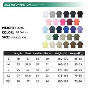 เสื้อยืดผ้าฝ้ายผู้ชายแขนสั้นคอกลมสีพื้นสตรีทแวร์ทรงปกติ 28 สี S M L XL XXL - Product Image 5