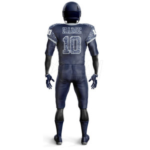 Uniformes de football américain de haute qualité en gros, tailles et couleurs personnalisées, commandes en gros acceptées pour les écoles/les clubs/les équipes, 100% - Product Image 3