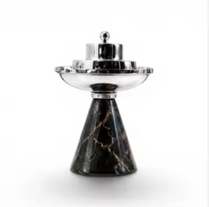 Ramadan Use High-End Tabletop Stainless Steel <b>Incense</b> Burner with <b>Cone</b> Base Aromatherapy Diffuser Organic All-Season Use - Product Image 5