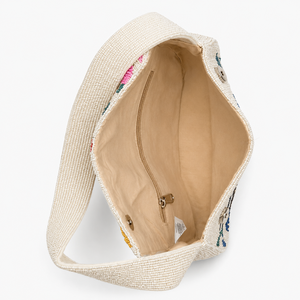 Sac à bandoulière de luxe fait main en perles de verre pour femme, sac à main de sport de créateur, personnalisable OEM ODM, vente en gros - Product Image 6
