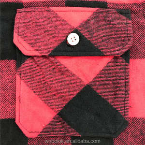 Camisas de Franela Escocesa a Cuadros para Hombre, Diseño Nuevo, OEM - Product Image 3