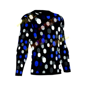 Compression Gym Chemises Surf À Manches Longues Logo Personnalisé UV BJJ Rashguard MMA Sublimé Hommes Rash Guard DHL Sublimation FEDEX OEM - Product Image 6