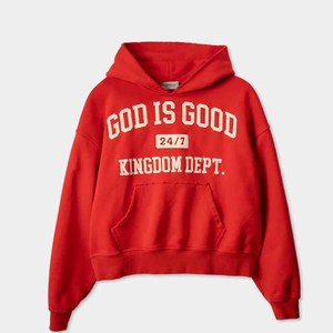 Sudadera Cristiana con Capucha Inspirada en la Fe: La Misericordia de Dios es Mayor, Bordado 'God Blessed', Algodón French Terry, Venta al por Mayor, Ropa Personalizada - Product Image 6