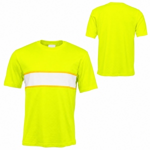 T-shirts pour hommes à manches courtes, en polyester/coton uni, décontractés, respirants, personnalisables, à prix abordable, très demandés, style streetwear - Product Image 4
