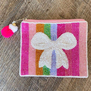 Monedero artesanal, elegante bolsa con cuentas hecha a mano para artículos pequeños de MD HANDICRAFTS - Product Image 5