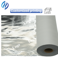 Film réfléchissant aluminisé Sohi, membrane d'isolation en PP non tissé pour la protection thermique des toits, des murs, des greniers et des systèmes HVAC