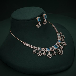 Collier ras du cou personnalisé en diamant, certifié IGI, diamant de laboratoire taille brillant, or rose, pour fiançailles, mariage, soirée, bijoux fins - Product Image 1