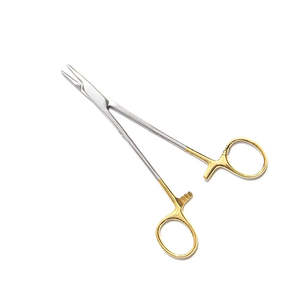 Portaagujas Castroviejo de 18 cm TC, Pinzas de Bloqueo para Sutura y Microcirugía, Instrumentos de Acero Inoxidable - Product Image 1