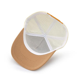 Casquette de baseball unisexe personnalisée à 5 panneaux en polyester/coton avec logo brodé en 3D et fermeture snapback ajustable pour - Product Image 2
