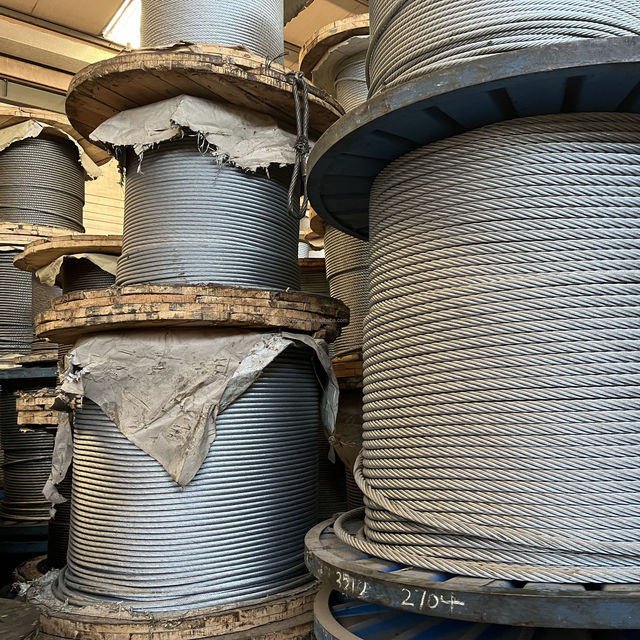 High Flexibility 35xK7 High Strength Grade Steel Wire Rope with Braid Construction for Crane Hoisting Applications CCS Certified