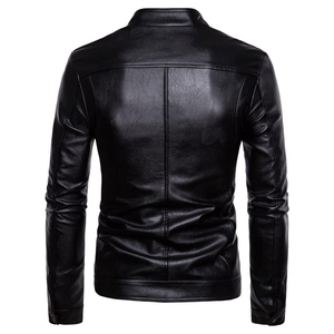 <b>Man</b> Moto Riding Motorbike Leather Motorcycle <b>Jacket</b> Clothing <b>Men's</b> Waterproof Racing Motor <b>Bike</b> Leather <b>Jackets</b> - Product Image 4