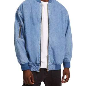 <b>Denim</b> <b>Jacket</b> Customizable Button Closure OEM Service High Quality 100% Cotton Solid <b>Hooded</b> Jeans <b>Jacket</b> - Product Image 6