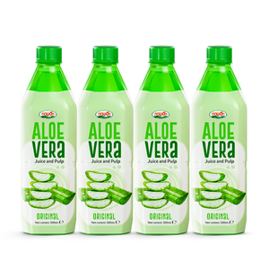 Jugo y Pulpa de Aloe Vera Nawon, Sabor Original, Botella de 500ml, Marca Privada, Fábrica de Jugo de Aloe Vera en Vietnam - Product Image 1