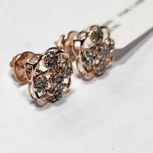 Colgante de Diamante Blanco Rosa Cultivado en Laboratorio, Certificado IGI, de Lujo Premium, en Oro Rosa, Elegante Joyería Fina, Regalo, Venta al Por Mayor, OEM - Product Image 3