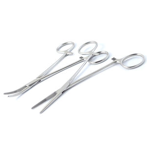 Pinzas Hemostáticas Kelly con Bloqueo, Juego de Instrumentos Quirúrgicos Manuales de Dentavex - Product Image 1