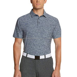 Vente en gros Chemises de golf pour hommes Coupe sèche Polos à manches courtes T-shirt athlétique décontracté à col T-shirt polos évacuant l'humidité - Product Image 3