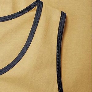 cotton spandex <b>gym</b> <b>vest</b> <b>men</b> muscle workout breathable stretch sleeveless tank top fitness - Product Image 4