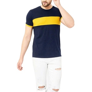 เสื้อยืดผู้ชายแขนสั้นทรงโอเวอร์ไซส์ ผ้าถัก 100% คอตตอน สีสันตามสั่ง แห้งเร็ว ระบายอากาศดี สไตล์ลำลอง - Product Image 4