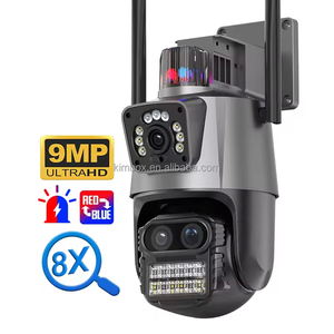 <span class=keywords><strong>กล้อง</strong></span><span class=keywords><strong>วงจรปิด</strong></span>ภายนอกอาคาร 9MP สามเลนส์ WiFi PTZ ซูมออปติคอล 8 เท่า ICSEE ระบบรักษาความปลอดภัยอัจฉริยะ ติดตามอัตโนมัติ เสียงสองทาง มองเห็นในเวลากลางคืน มาตรฐาน IP66 - Product Image 1
