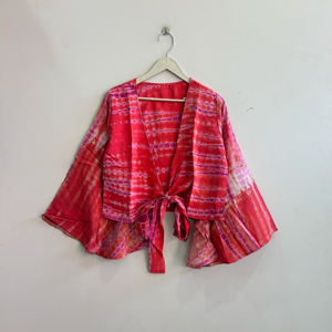 Handmade Tie and Dye <b>Silk</b> <b>Crop</b> <b>Top</b> For Women Summer Tank <b>Top</b> Women Blouse Vintage <b>Silk</b> <b>Top</b> - Product Image 1
