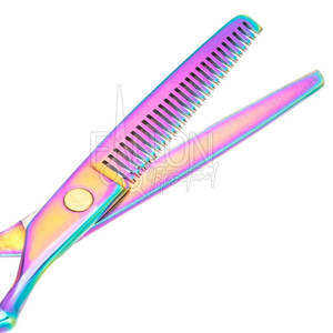 Ciseaux à effiler de qualité supérieure à prix abordable, ciseaux de coupe professionnels pour salon - Product Image 6